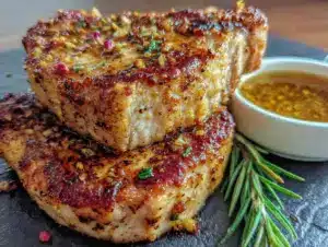 air fryer pork chops - featured image