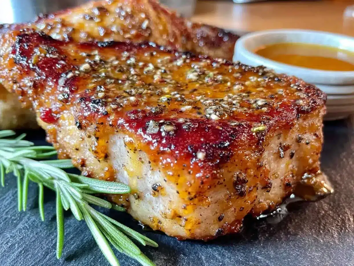 air fryer pork chops preparation steps