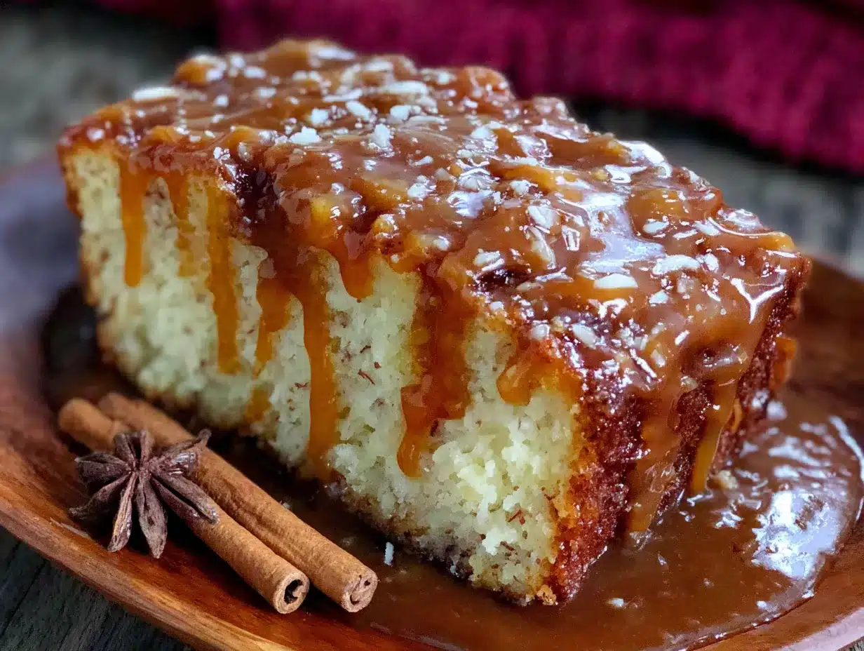 apple cider cake with brown butter glaze preparation steps