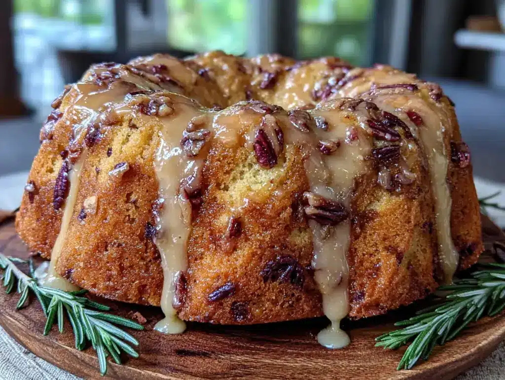 apple dapple cake with buttermilk glaze - featured image