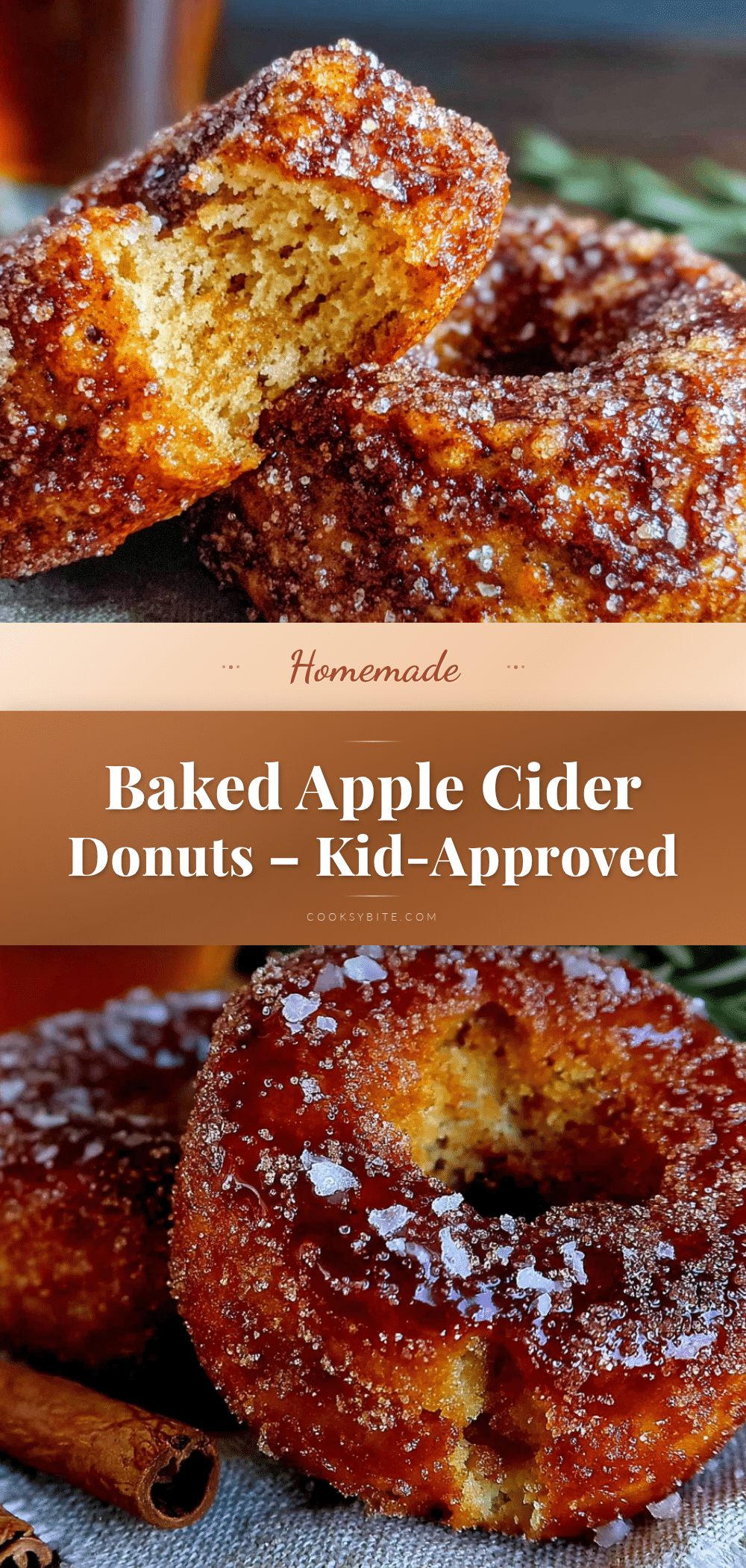 baked apple cider donuts recipe