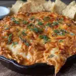 baked buffalo chicken dip - featured image