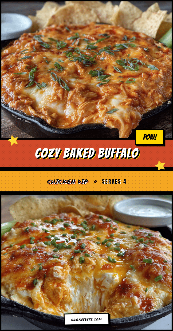 baked buffalo chicken dip recipe