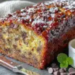 banana bread with chocolate chips - featured image