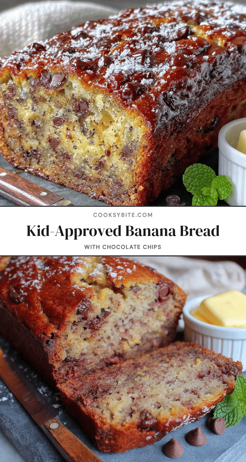 banana bread with chocolate chips recipe
