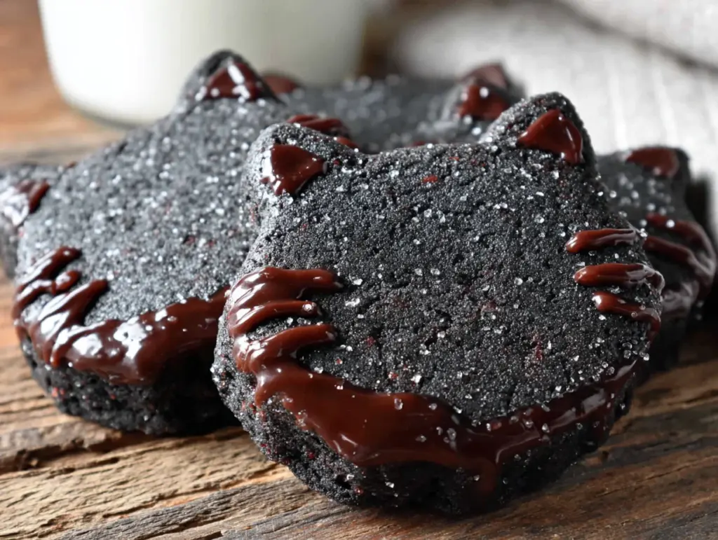 black cat sugar cookies - featured image