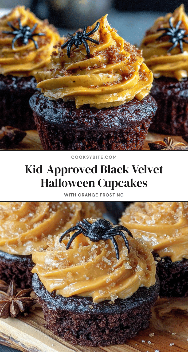 black velvet halloween cupcakes recipe