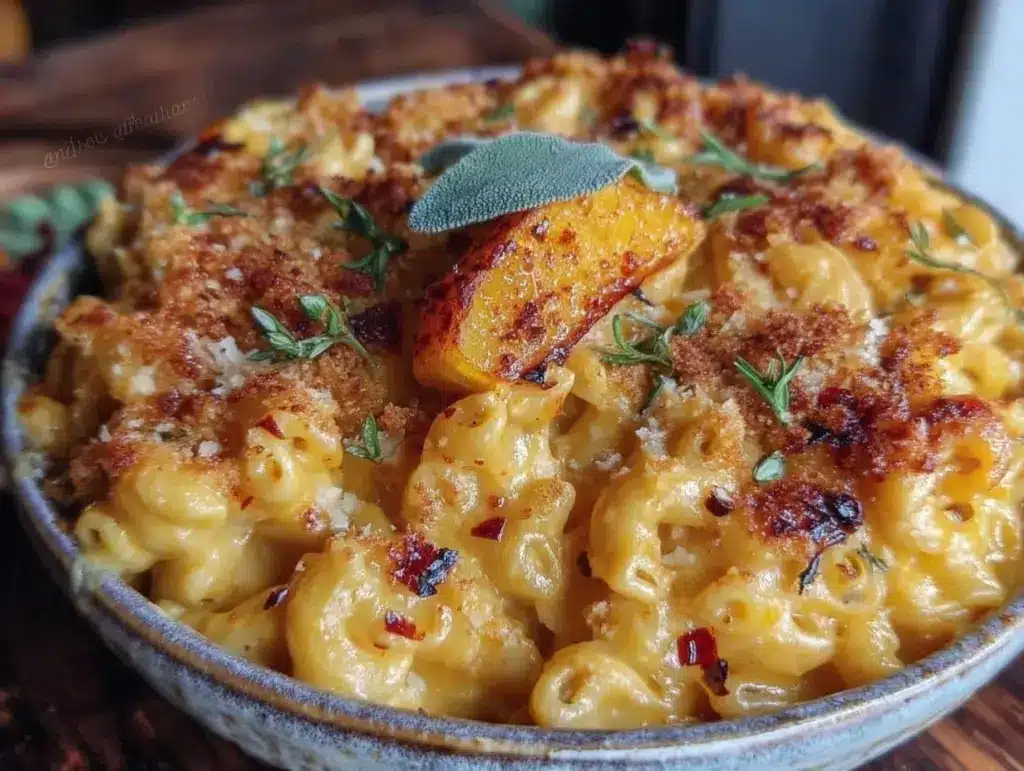 butternut squash mac and cheese - featured image