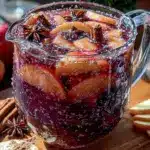 caramel apple sangria - featured image
