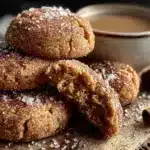 chewy apple cider cookies - featured image