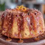 chocolate chip pumpkin bundt cake - featured image
