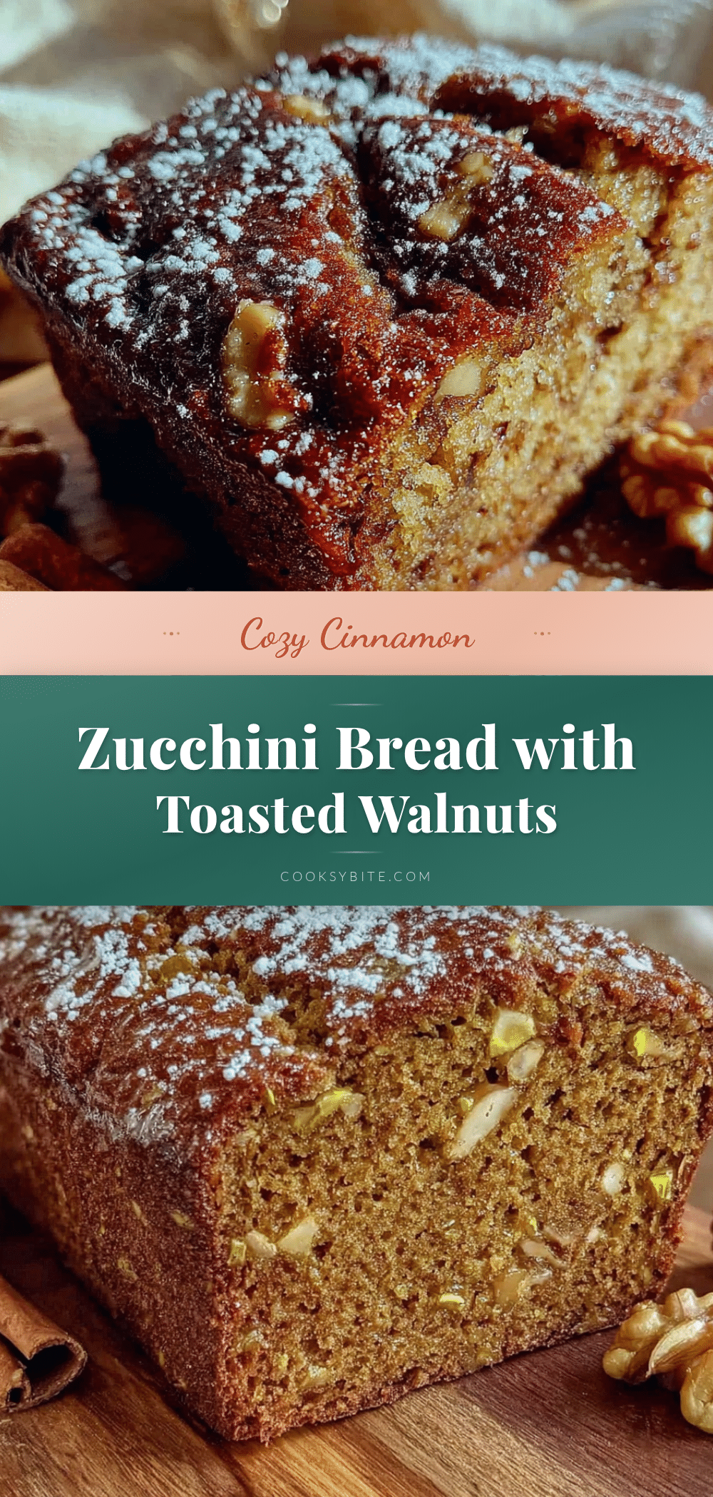 cinnamon zucchini bread recipe