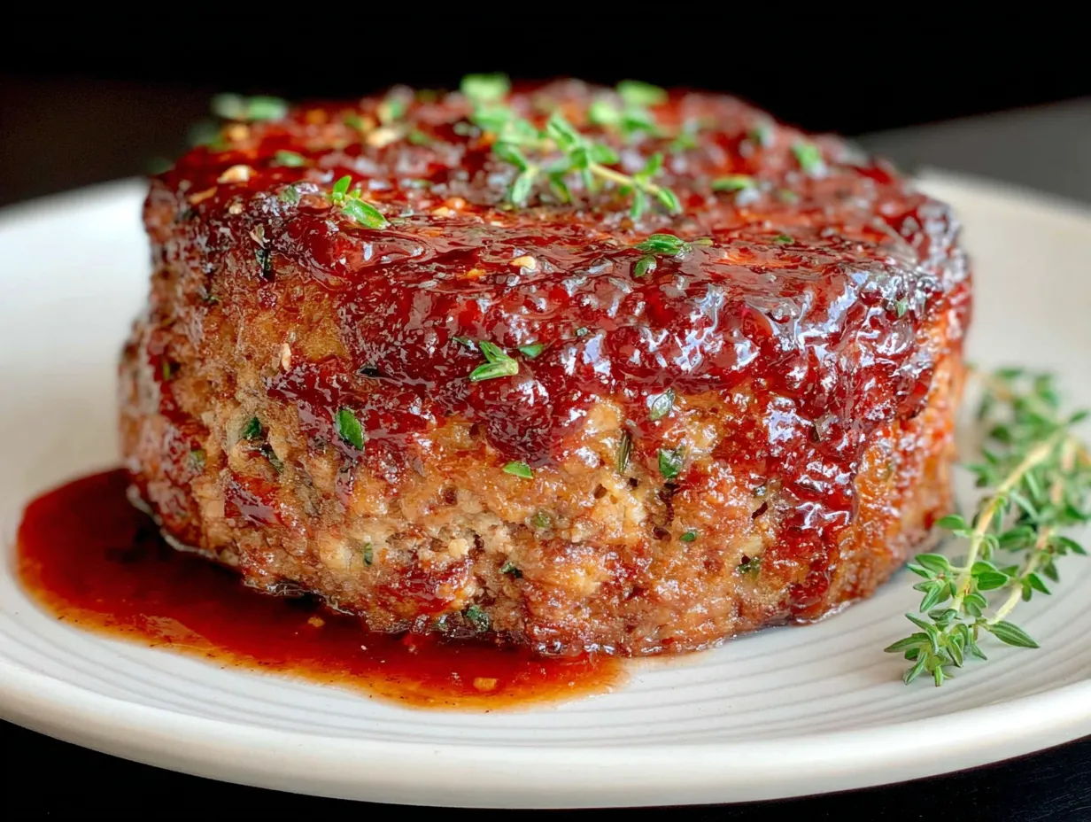 classic meatloaf with brown sugar glaze preparation steps