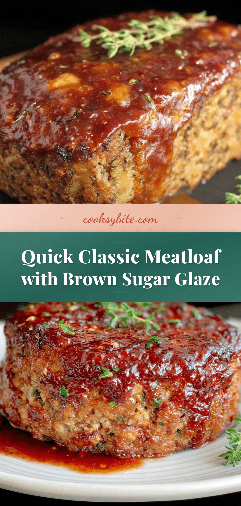 classic meatloaf with brown sugar glaze recipe