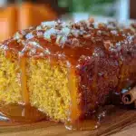 cozy pumpkin loaf with brown butter glaze - featured image