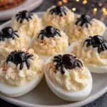 Cozy Spider Deviled Eggs - featured image