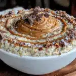 creamy peanut butter overnight protein oats - featured image