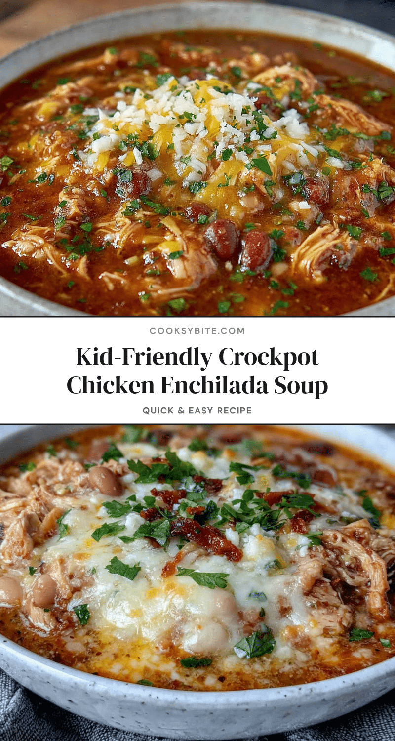 crockpot chicken enchilada soup recipe