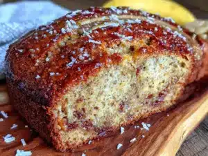 easy one-bowl banana bread - featured image