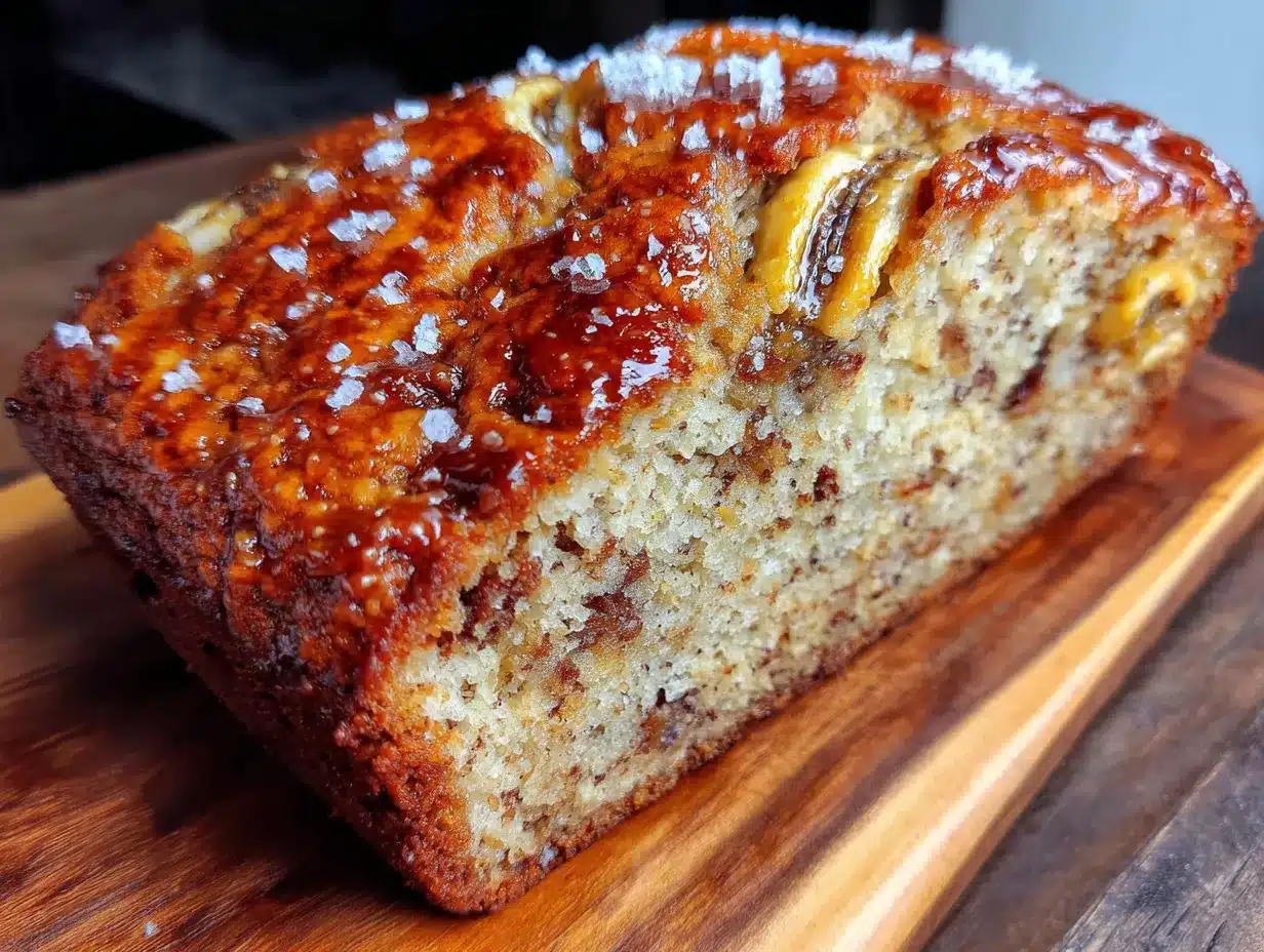 easy one-bowl banana bread preparation steps