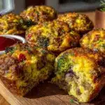 freezer-friendly breakfast casserole muffins - featured image