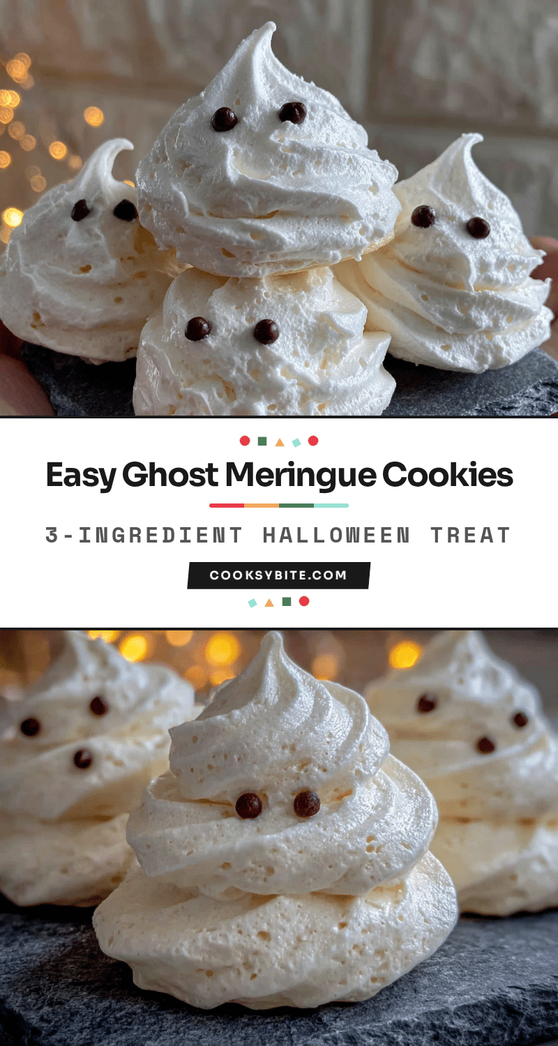 ghost meringue cookies recipe