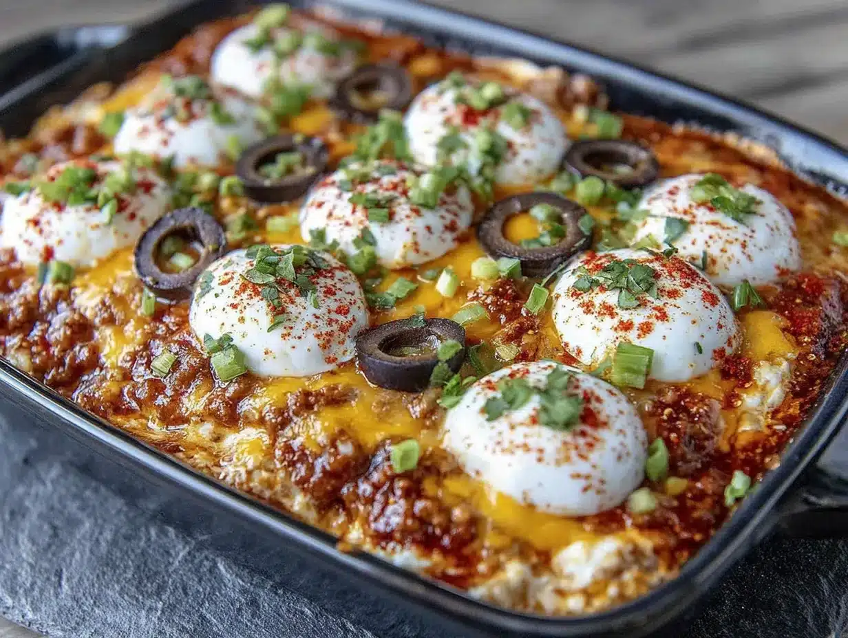 graveyard taco dip preparation steps