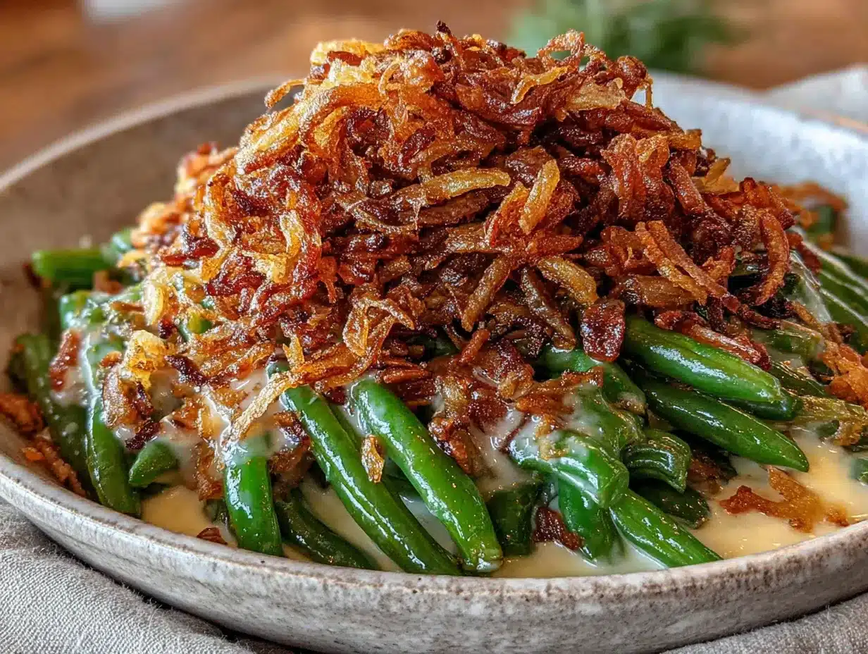 green bean almondine preparation steps