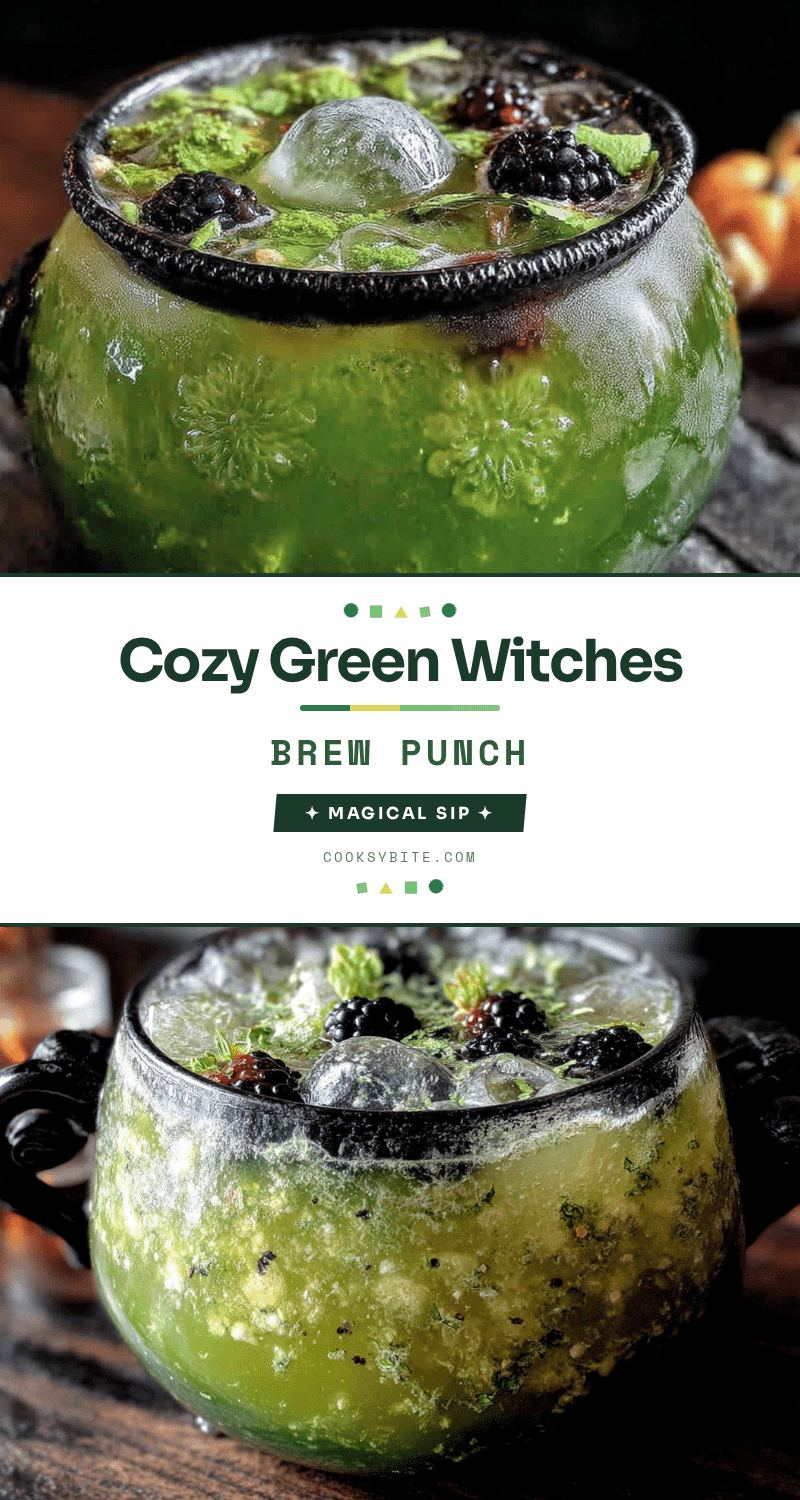 green witches brew punch recipe
