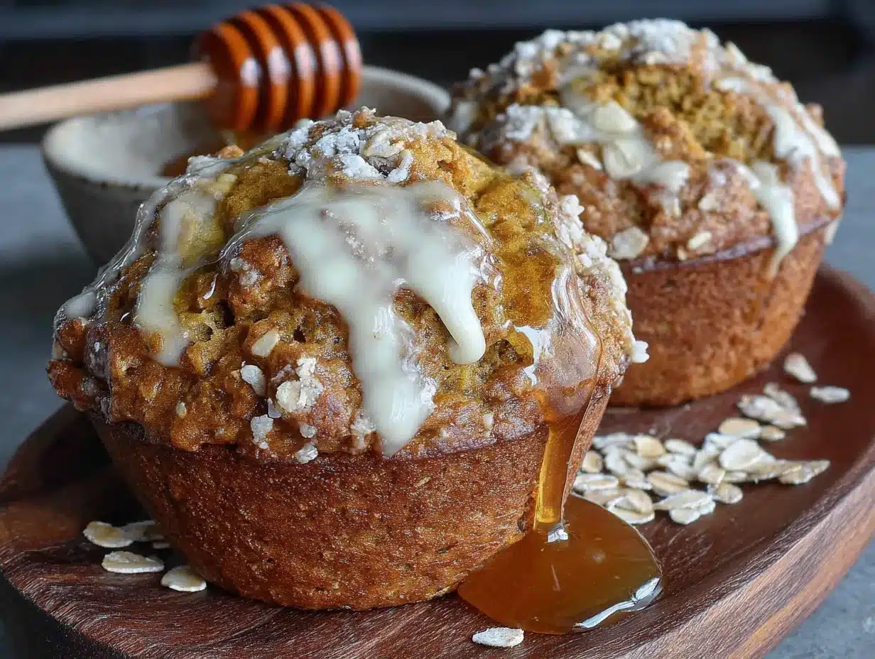 healthy pumpkin oat muffins preparation steps