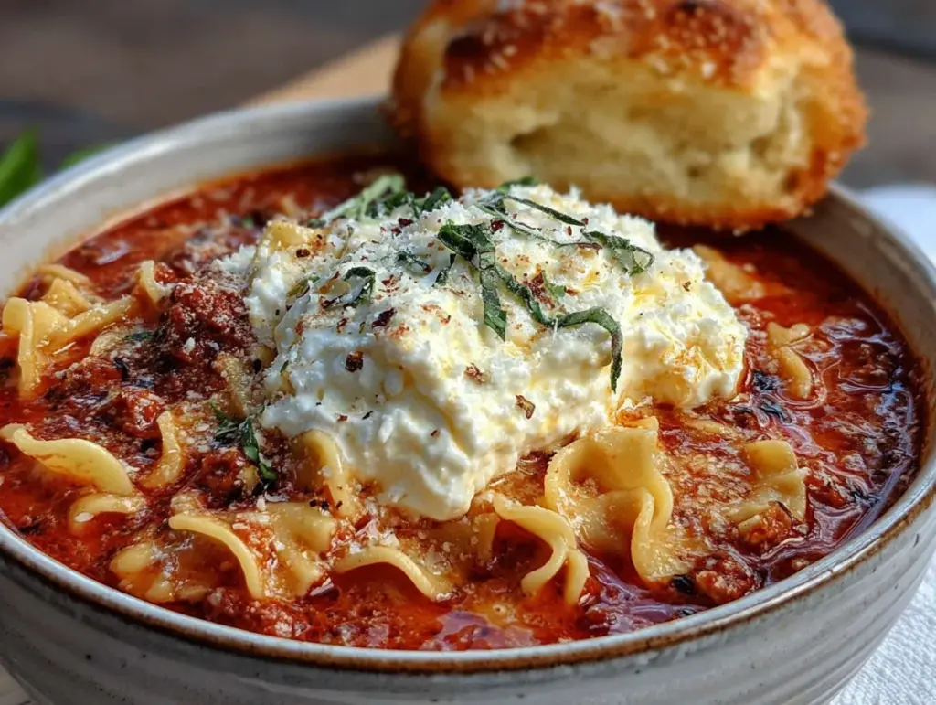 lasagna soup - featured image