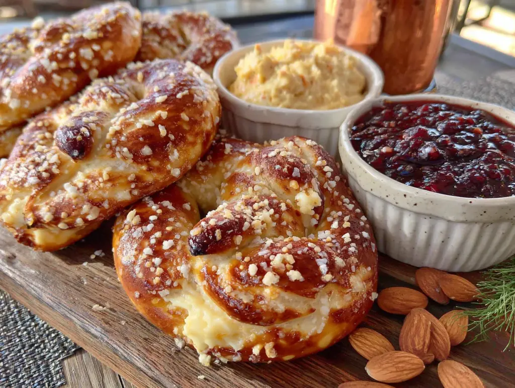 Oktoberfest pretzel board for two - featured image