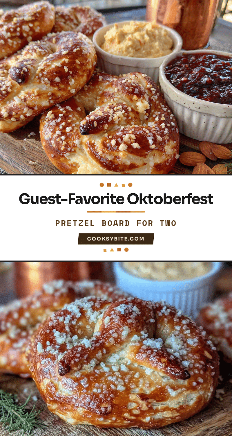 Oktoberfest pretzel board for two recipe