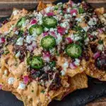 perfect 10-minute black bean ghost nachos halloween snack - featured image