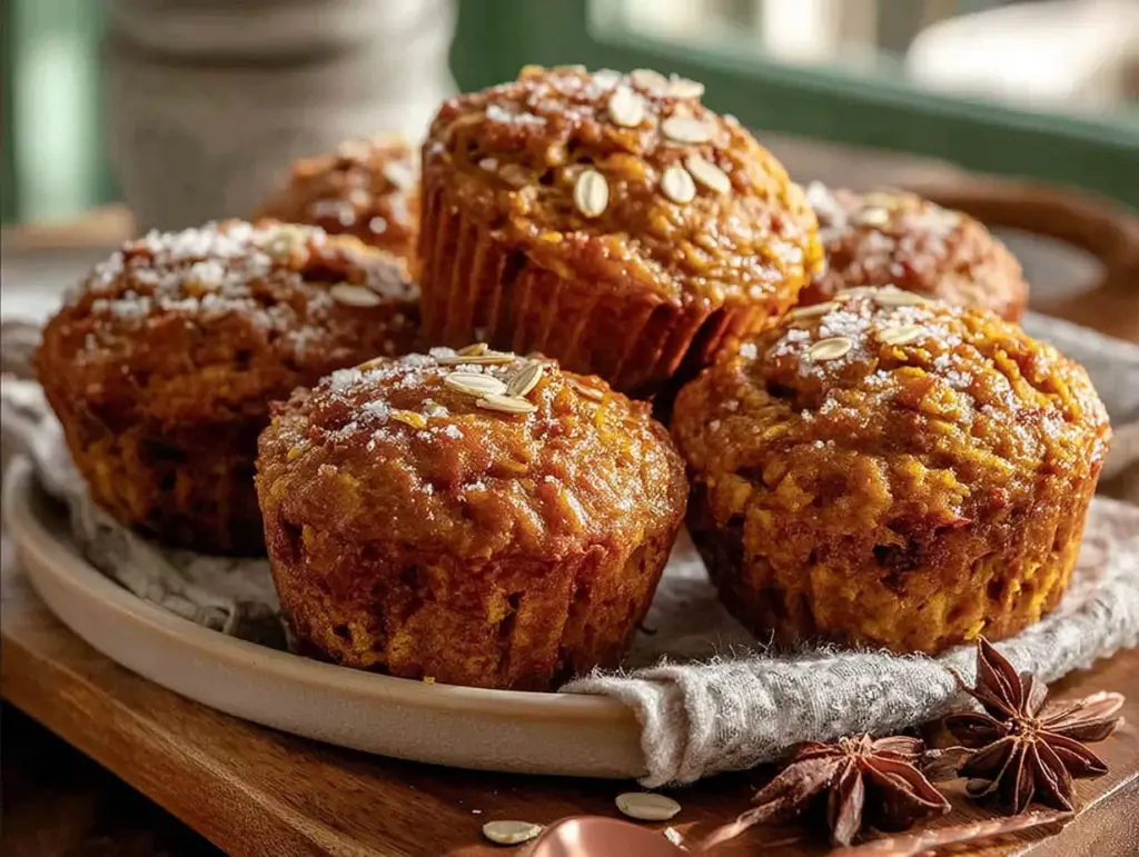 pumpkin baked oatmeal cups - featured image