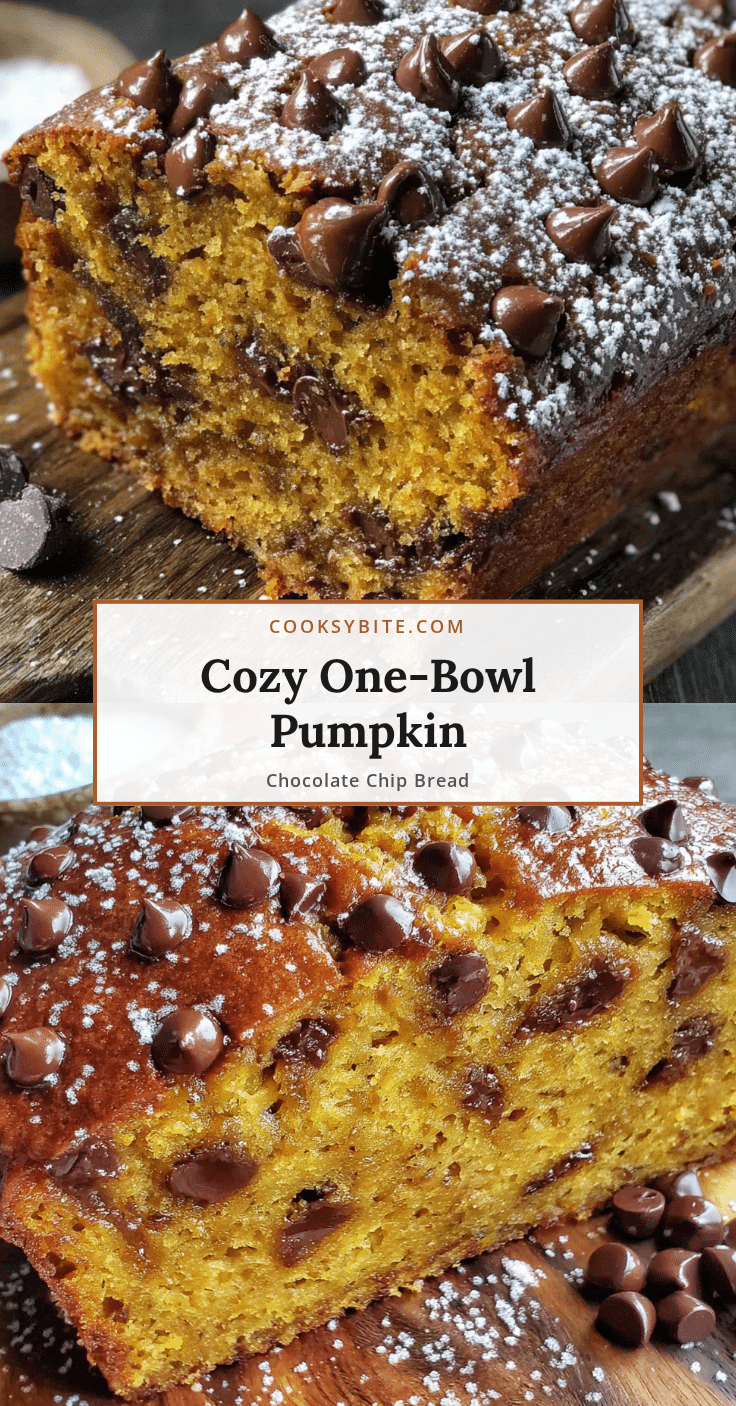 pumpkin chocolate chip bread recipe