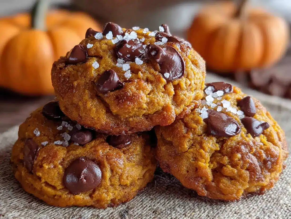 pumpkin chocolate chip cookies preparation steps