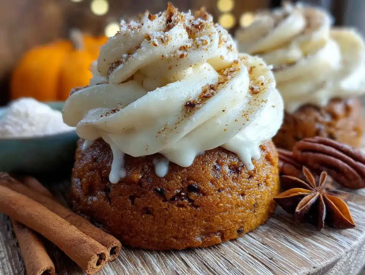 pumpkin cookies with cream cheese icing preparation steps