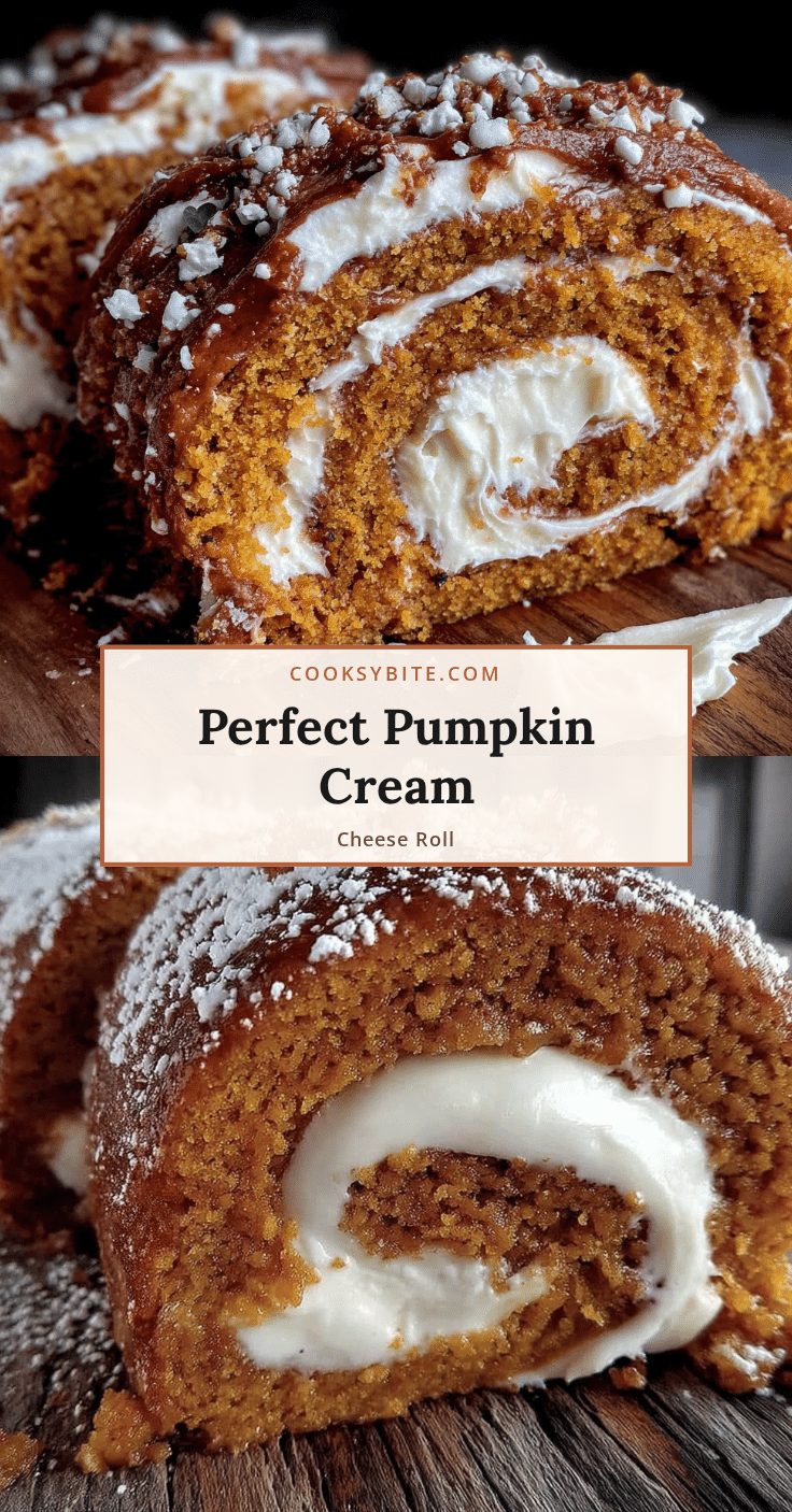 pumpkin cream cheese roll recipe