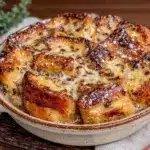 pumpkin french toast bake - featured image