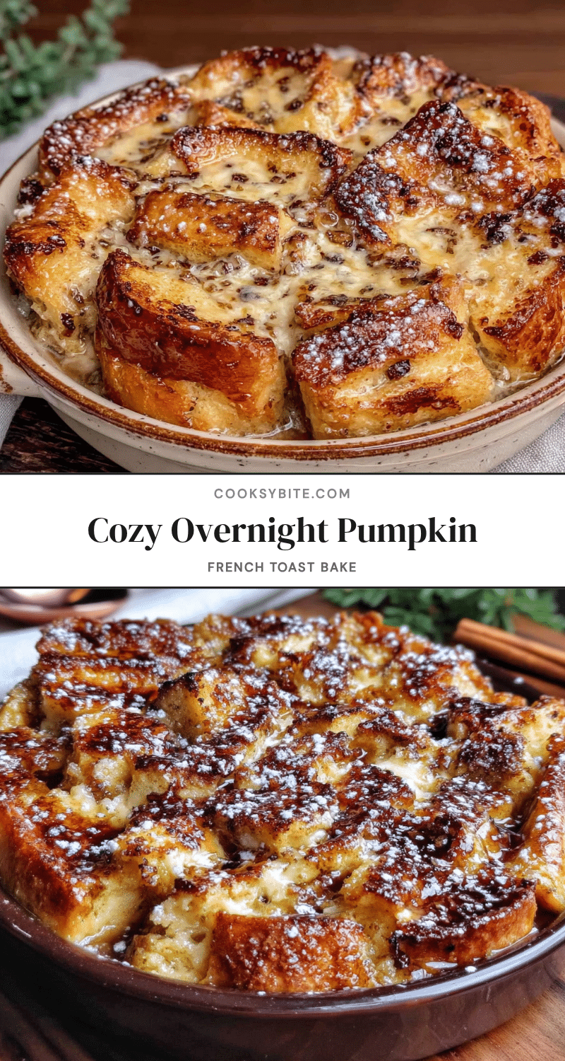 pumpkin french toast bake recipe