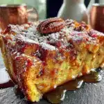 pumpkin french toast casserole - featured image