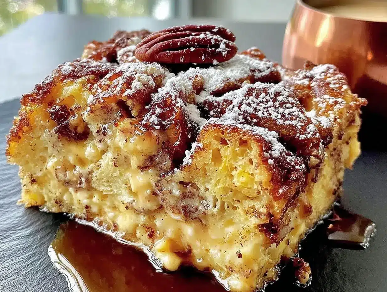 pumpkin french toast casserole preparation steps