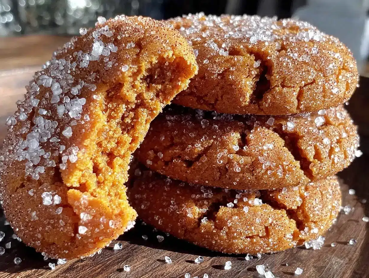 pumpkin snickerdoodle cookies preparation steps