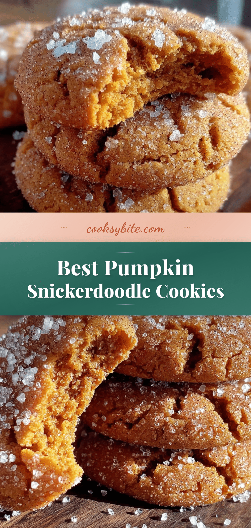 pumpkin snickerdoodle cookies recipe