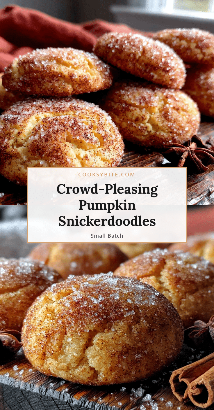 pumpkin snickerdoodles recipe