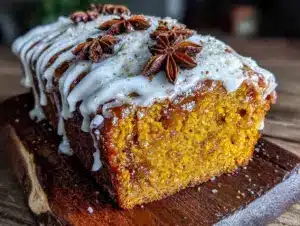 pumpkin spice latte loaf cake - featured image