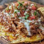 quick 30-minute crockpot chicken tacos - featured image