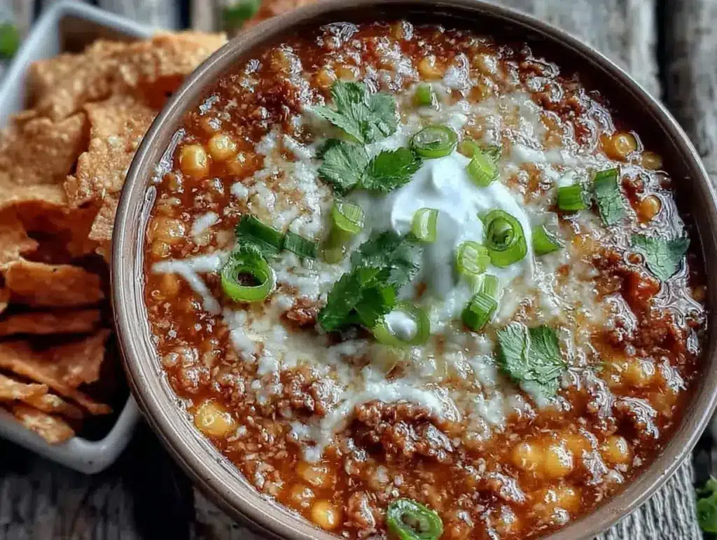 ranch taco soup - featured image