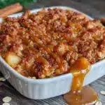 Salted Caramel Apple Crisp - featured image